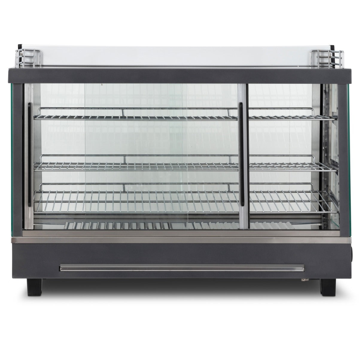 136 L Counter Top Duel Access Heated Merchandiser