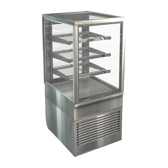 Cossiga Tower BTG Freestanding Multideck Display Fridge Rear Sliding Doors 600mm