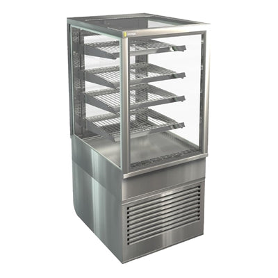 Cossiga Heated Freestanding Display Solid Front Glass Rear Sliding Doors 600mm