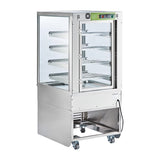 Cossiga Heated Freestanding Display Solid Front Glass Rear Sliding Doors 600mm
