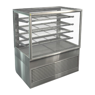Cossiga Heated Freestanding Display Solid Front Glass Rear Sliding Doors 1200mm