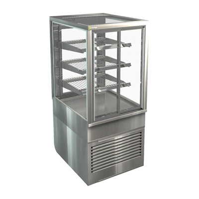 Cossiga Tower BTG Ambient Freestanding Multideck Display Front & Rear Sliding Doors 600mm