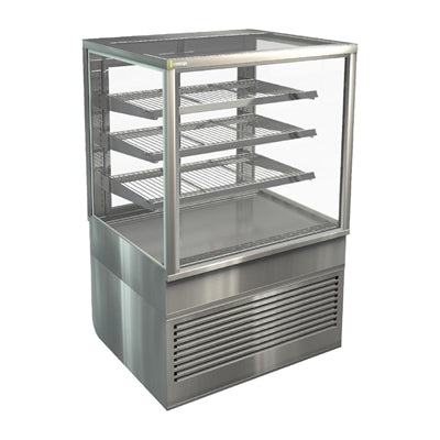 Cossiga Tower BTG Ambient Freestanding Multideck Display Rear Sliding Doors 900mm