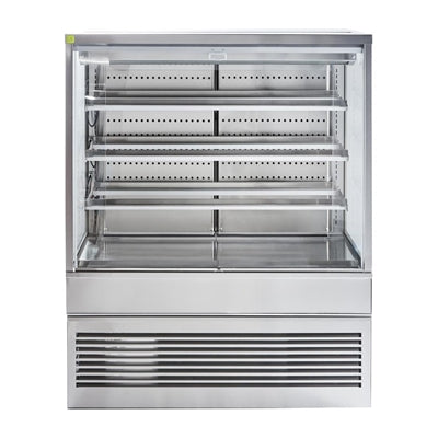 Cossiga Tower TTG Open Front Tall Refrigerated Freestanding Multideck Hinged Rear Door 1200mm