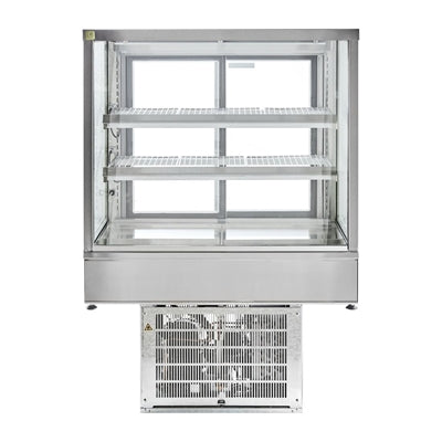 Cossiga Tower STG Refrigerated Drop-in Display w/Solid Front Glass & Rear Sliding Doors 600mm