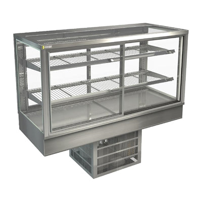 Cossiga Tower STG Refrigerated Drop-in Display w/Sliding Front & Rear Doors 1500mm