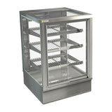 Cossiga Tower STG Heated Drop-in Display w/Solid Front Glass & Rear Sliding Doors 1200mm