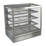 Cossiga Tower STG Heated Drop-in Display w/Solid Front Glass & Rear Sliding Doors 1200mm