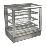 Cossiga Tower STG Heated Drop-in Display w/Solid Front Glass & Rear Sliding Doors 1200mm