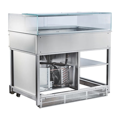 Cossiga LP PLUS Refrigerated Patisserie Display w/Ambient Storage 1200mm
