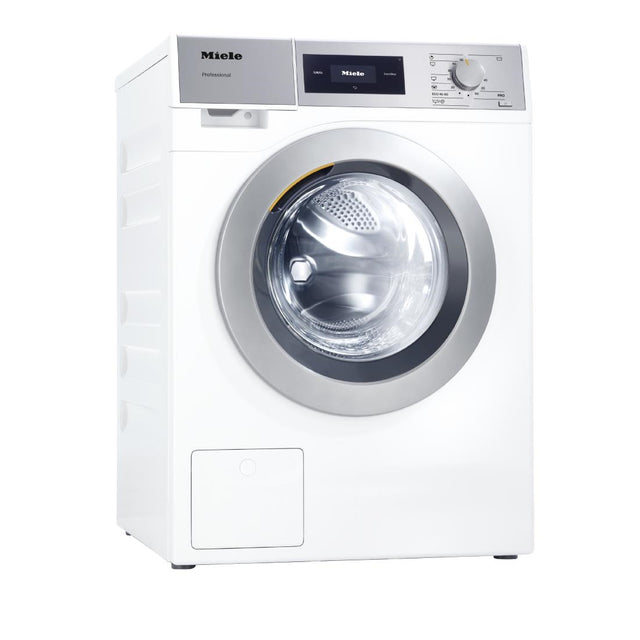 Miele Commercial Evolution Washing Machine White 7kg with Drain Pump 2.5kW. PWM307