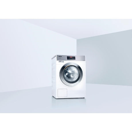 Miele Commercial Washing Machine White 8kg with Drain Pump PWM908