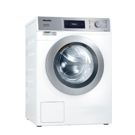 Miele Commercial Giant Mop Star 60 Washing Machine White 6kg with Drain Valve PWM506
