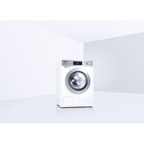 Miele Commercial Mop Star 80 Washing Machine White 8kg with Drain Valve PWM508