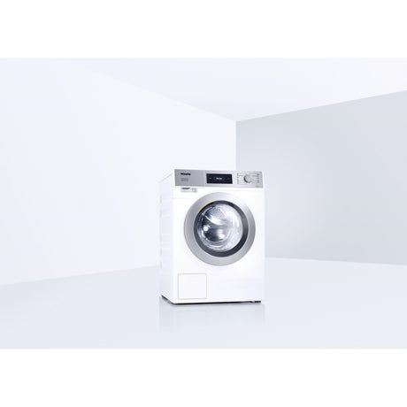 Miele Commercial Mop Star 80 Washing Machine White 8kg with Drain Valve PWM508