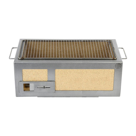 Kasai Medium Long Konro Grill Solid Plancha Edition KAS-16198