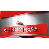 Bertha Professional Inflorescence Charcoal Oven BER-16015 Poppy
