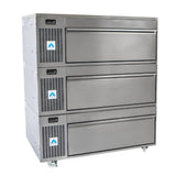Adande 3 Drawer Variable Temp Fridge Freezer with Standard Castors & Solid Work Top VCS R2 V1