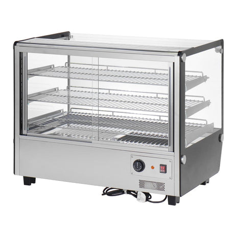 Buffalo Square Countertop Heated Display Merchandiser 160Ltr