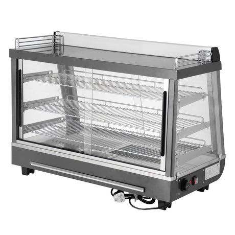 Buffalo Front and Rear Door Heated Merchandiser 136Ltr