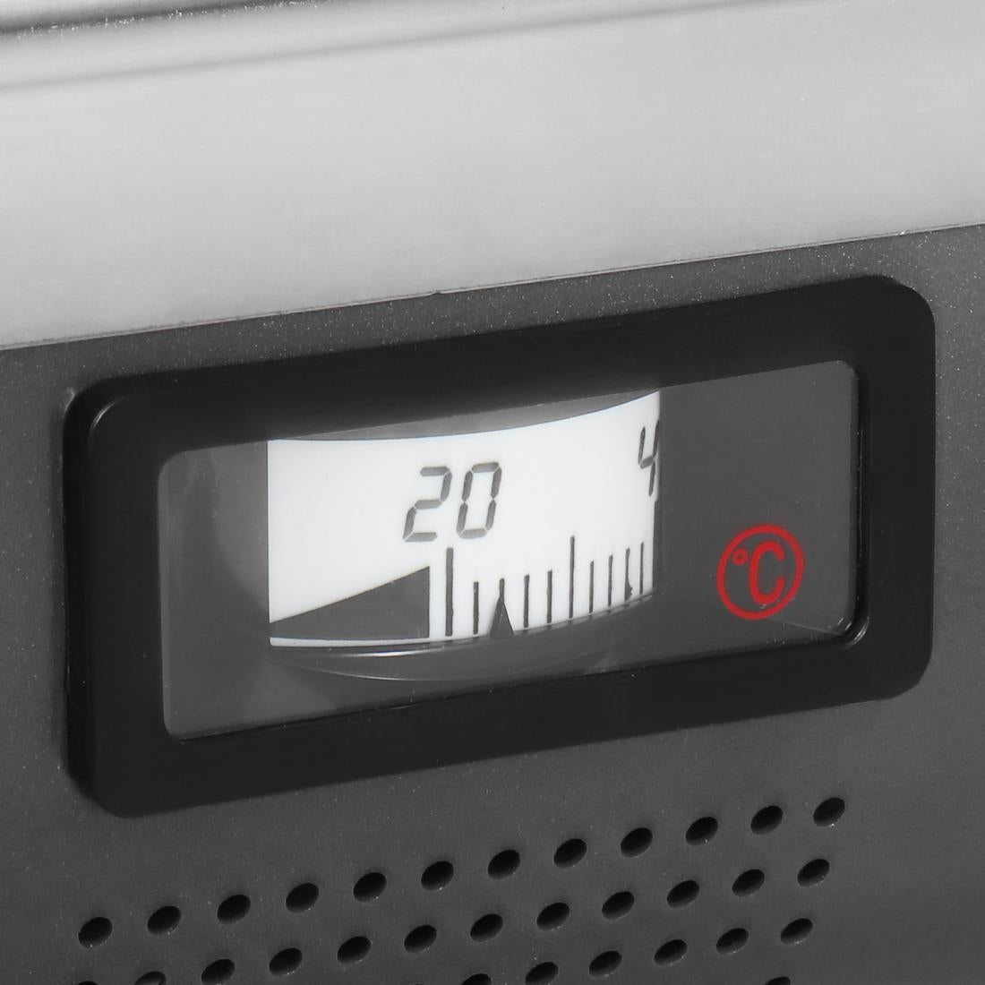 Buffalo Front and Rear Door Heated Merchandiser 136Ltr