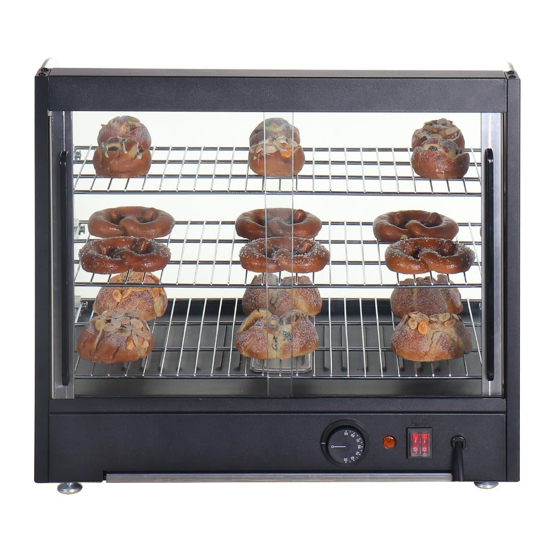 Nisbets Essentials Heated Food Display Merchandiser 82Ltr