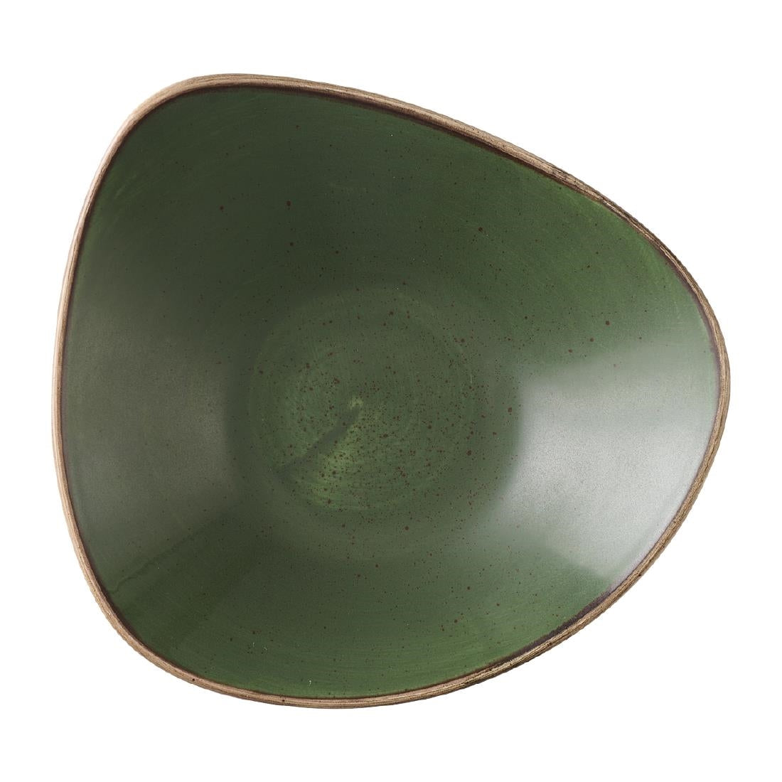 Churchill Stonecast Sorrel Green Lotus Bowls 228mm (12 Pack)
