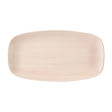 Churchill Stonecast Canvas Coral Chefs Oblong Plates 280 x 152mm (12 Pack)
