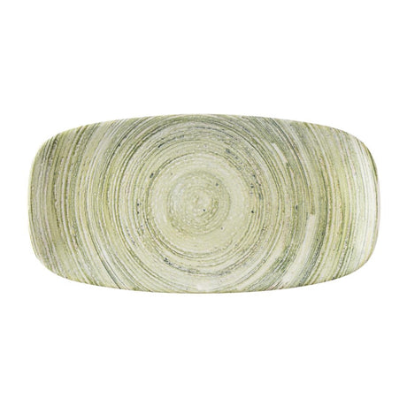 Churchill Elements Fern Chefs Oblong Plates 280 x 152mm (12 Pack)