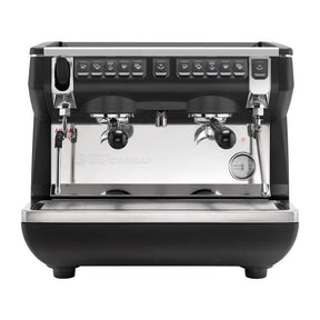 Nuova Simonelli Appia Compact 2 Group Coffee Machine with Autosteam Wand Black