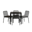 Tenby Outdoor Dining Set Onyx (2 Dining Sets Pack)