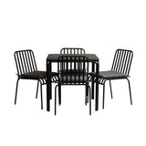 Tenby Outdoor Dining Set Onyx (2 Dining Sets Pack)