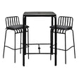 Tenby Outdoor Poseur Set Onyx (2 Sets Pack)