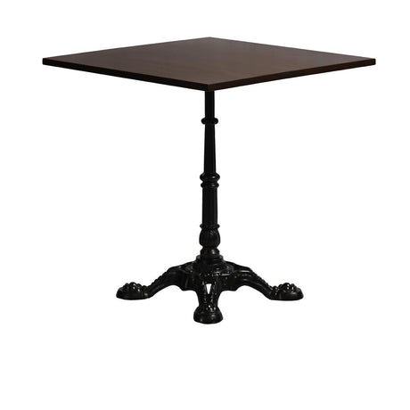 Pavia Square Dining Table Dark Walnut 700x700mm (2 Pack)