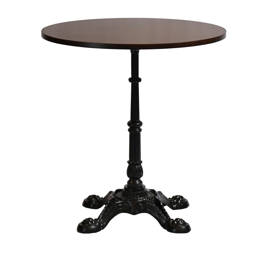 Pavia Round Dining Table Dark Walnut 700mm (2 Pack)