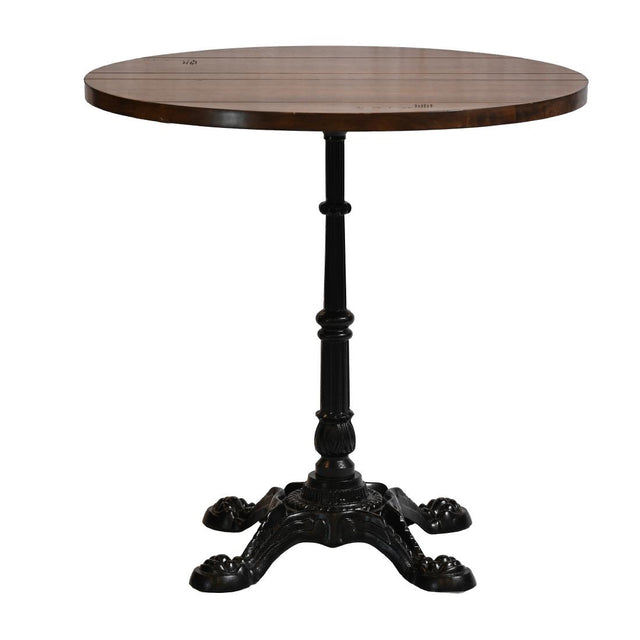 Pavia Round Dining Table Vintage Wood 700mm (2 Pack)