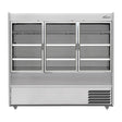 Williams Slimline Gem Multideck Fridge White with Hinged Front Door R180-WCD-HFD