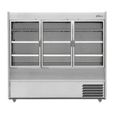 Williams Slimline Gem Multideck Fridge Stainless with Hinged Front Door R180-SCD-HFD