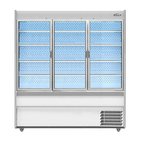 Williams M-Series Gem Multideck Fridge Stainless with Hinged Front Door M180-SCD-HFD