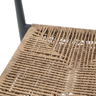 Bolero Eden PE Twist Rattan Outdoor Armchairs Natural (4 Pack)