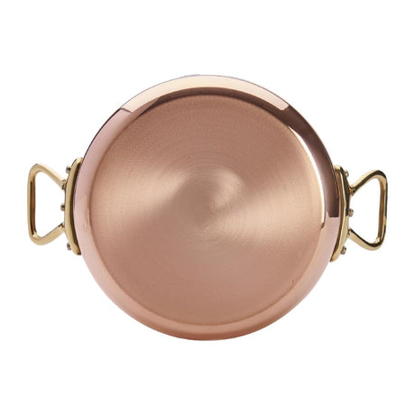 De Buyer Inocuivre Saute Pan with Lid Brass 20cm