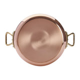 De Buyer Inocuivre Saute Pan with Lid Brass 24cm