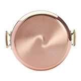 De Buyer Inocuivre Saute Pan with Lid Brass 28cm