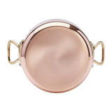 De Buyer Inocuivre Round Stewpan with Lid Brass 16cm
