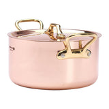 De Buyer Inocuivre Round Stewpan with Lid Brass 16cm