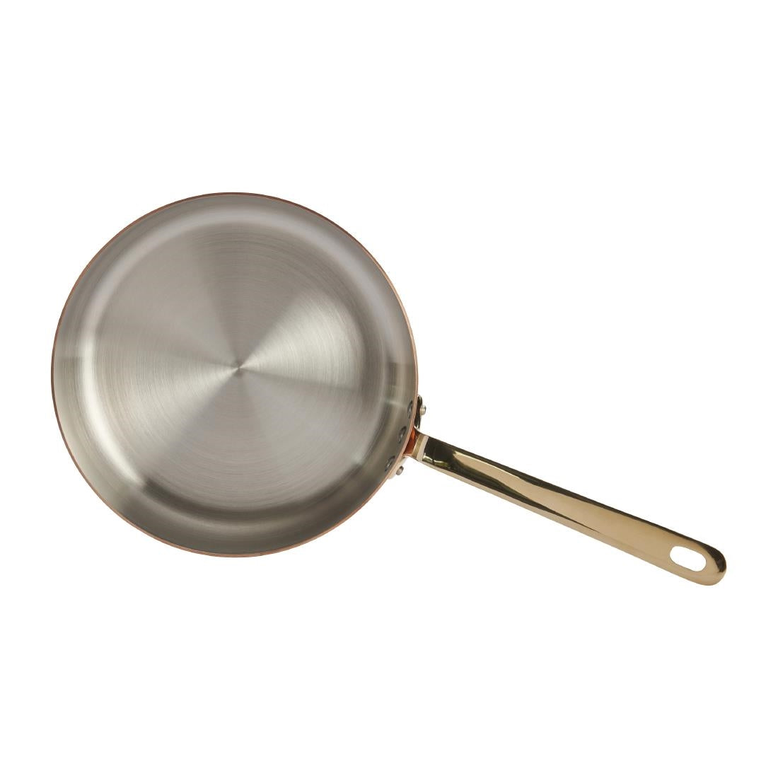De Buyer Inocuivre Saute Pan Brass 24cm