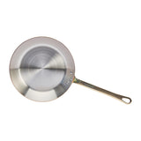 De Buyer Inocuivre Round Frying Pan with Handle Brass 28cm