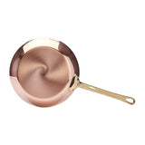 De Buyer Inocuivre Round Frying Pan with Handle Brass 28cm