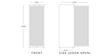 GRADED-00994-ICEN40 Single Glass Door Freezer 360L