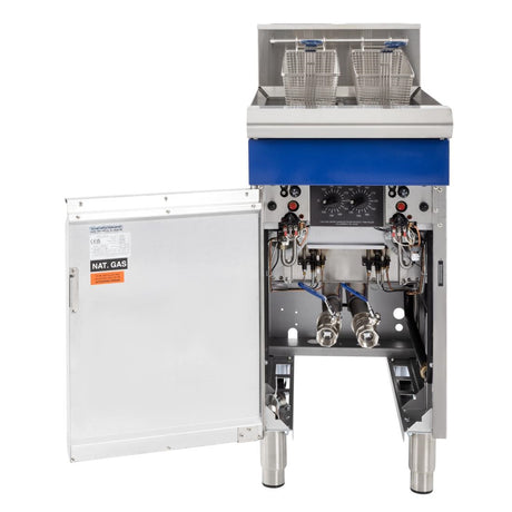 Blue Seal Free Standing Natural Gas Fryer GT46